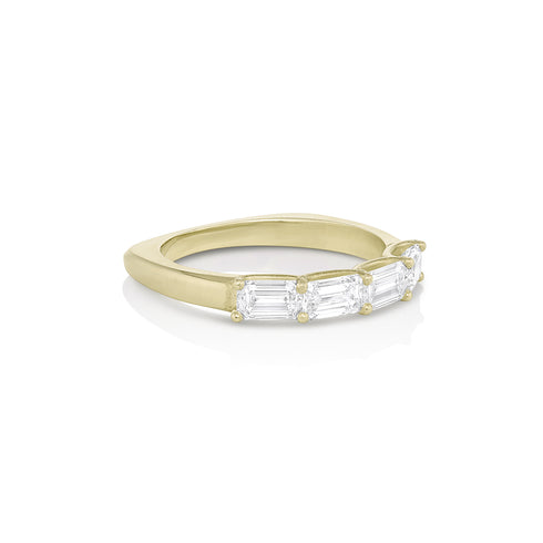 well-balanced Euroshank band, side view<br>for comfort + discouraging ring roll <span class='visuallyhidden'>Call, text 323-404-2959 if you need shopping assistance.</span>